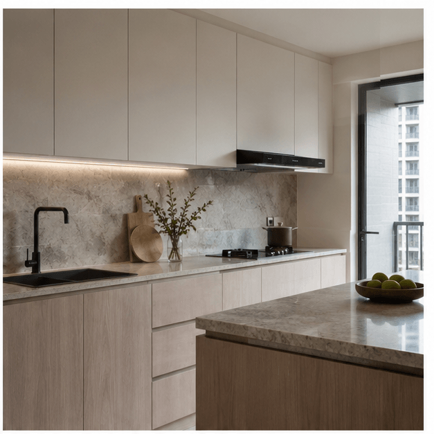Telok Ayer apartment · kitchen