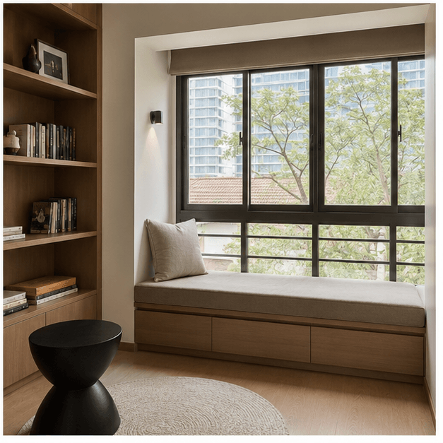 Tiong Bahru shophouse · bedroom