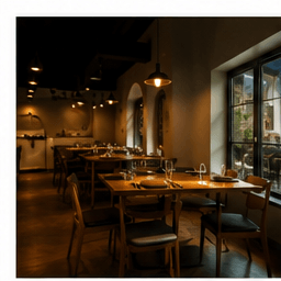 The room · twenty-four seats