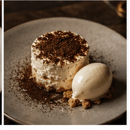 Chocolate, brown-butter cream