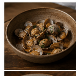 Snails, herb butter