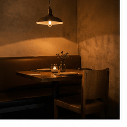Tealight, two-top