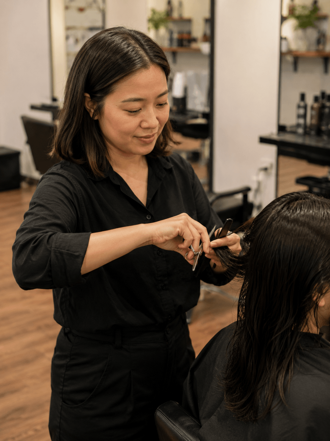 Mei Lin, Cut + colour specialist