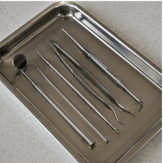 Sterile tray · per patient