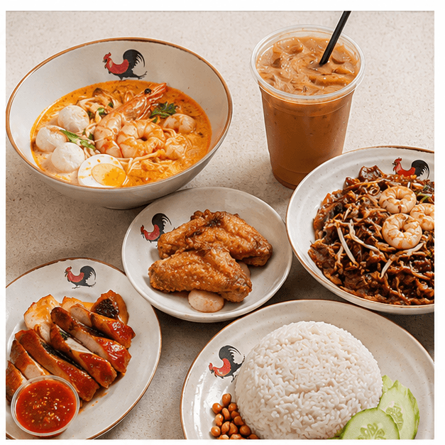 Family spread · four to share