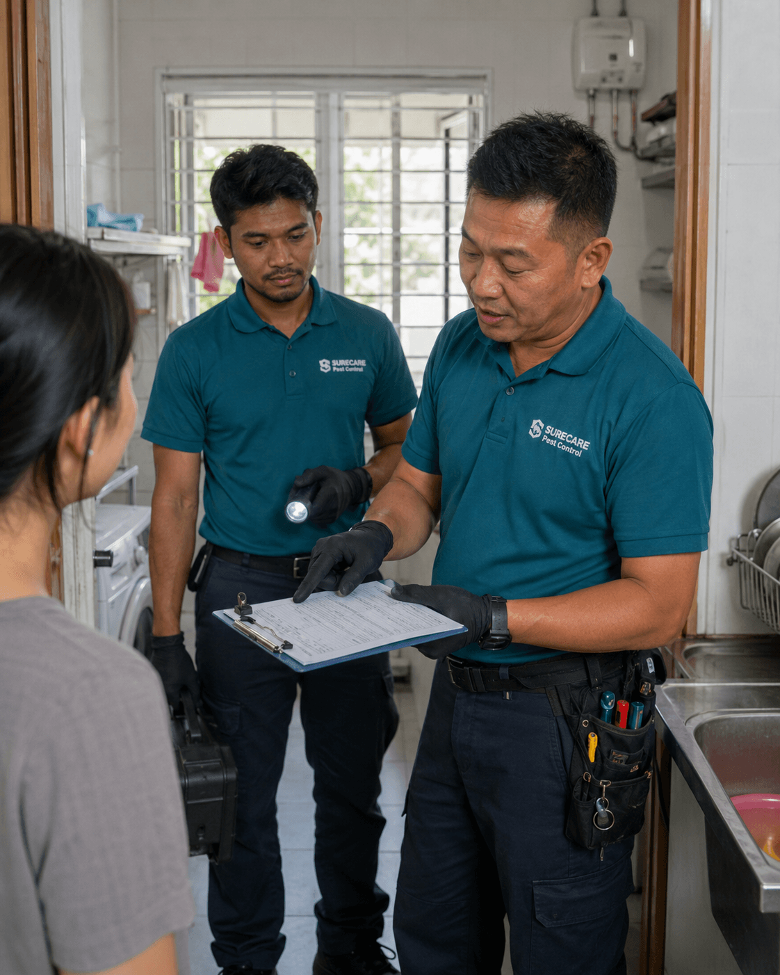 Ironclad pest control field work