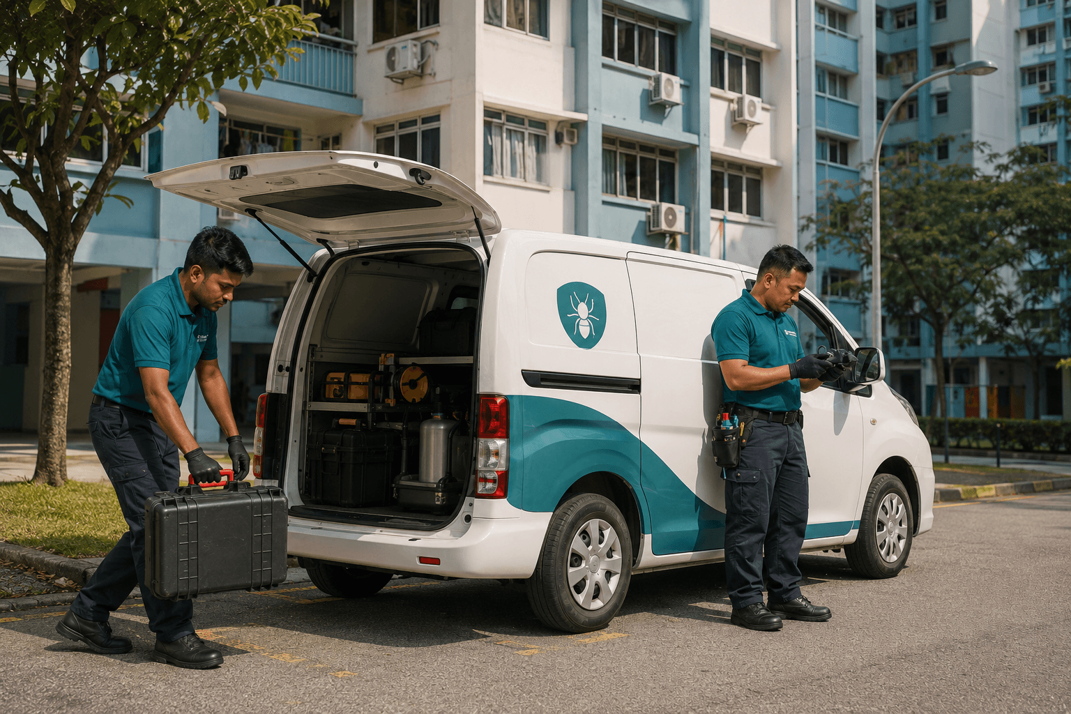Ironclad pest control field work