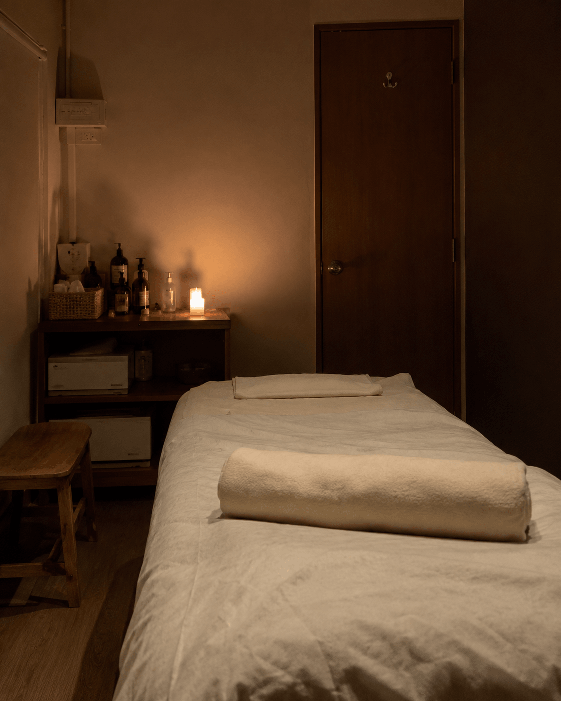 A quiet treatment room at Quiet Hours